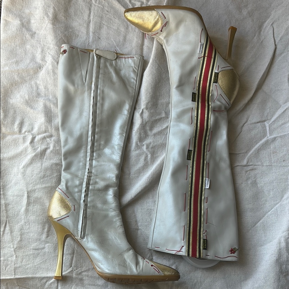 Vintage Steve Madden Race Boots